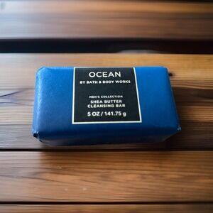 Bath & Body Works Ocean Shea Butter Cleansing Bar 5‎ oz Body Soap Sealed